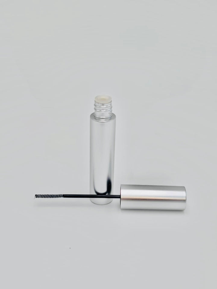 Organic Handmade Eyebrow & Eyelash Growth Serum – With Mascara Brush, Natural & Chemical-Free Formula