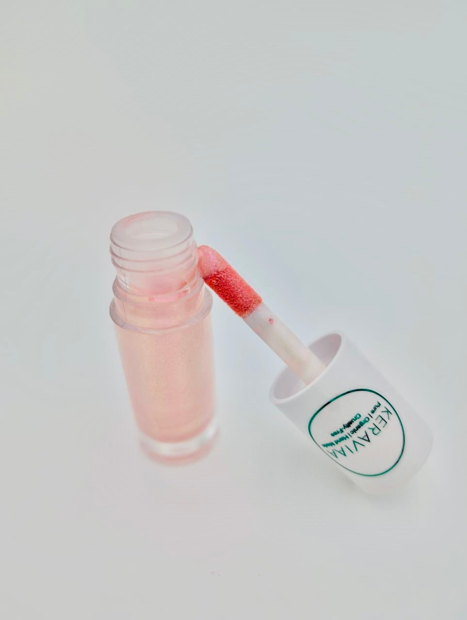 Organic Handmade Bunny Tongue Lip Gloss – Real Pink Color, Hydrating & Non-Toxic Shine