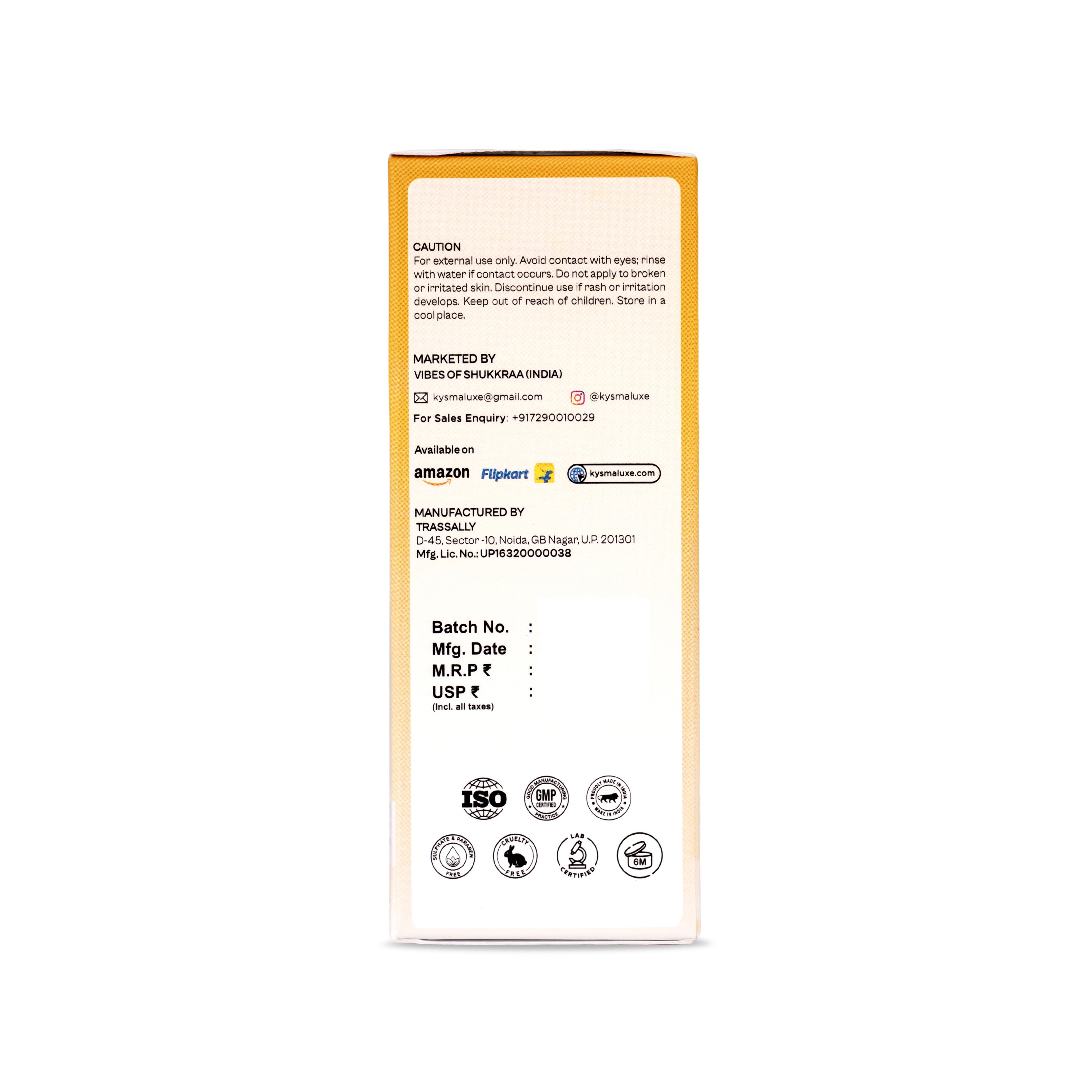 Kysma Luxe Sunscreen Spray SPF 50 PA+++ | De-Tan Fluid Spray with UVA/UVB & Blue Light Protection | Sweat Resistant, Zero Alcohol | Quick Absorbing, No White Cast, For All Skin Types | Unisex | 50ml