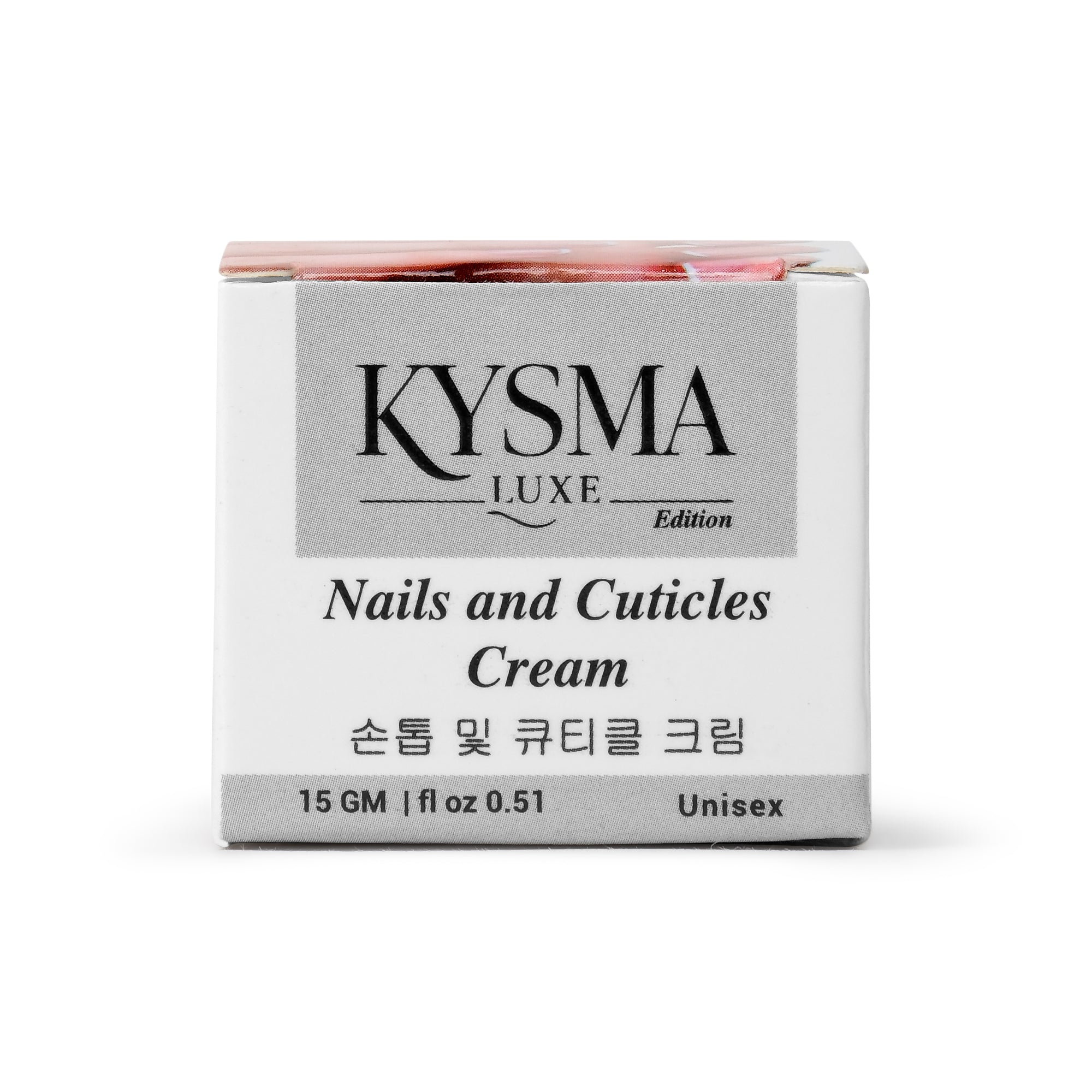Kysma Luxe Nails & Cuticles Cream – Strengthens Nails & Softens Cuticles | Deep Hydration & Nourishment | Repairs Dry, Brittle Nails | Non-Greasy, Fast-Absorbing Formula
