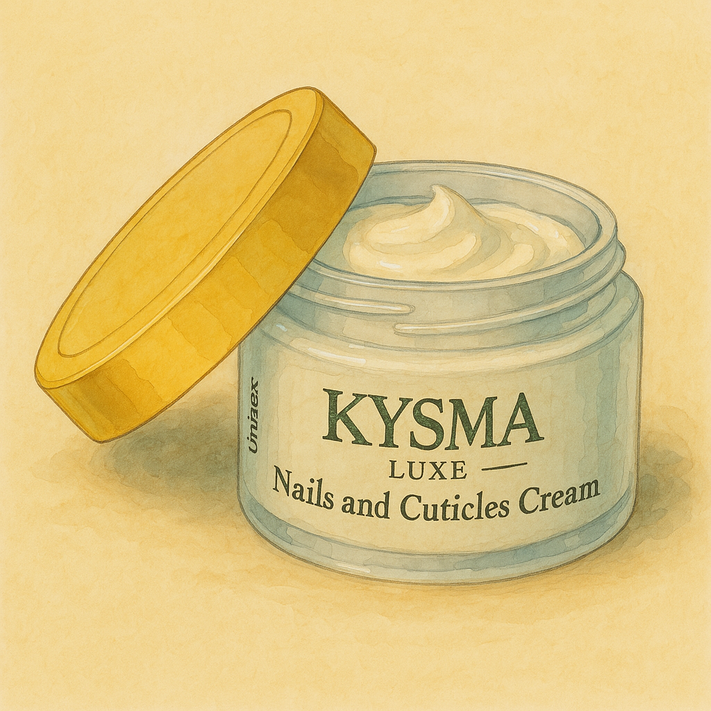 Kysma Luxe Nails & Cuticles Cream – Strengthens Nails & Softens Cuticles | Deep Hydration & Nourishment | Repairs Dry, Brittle Nails | Non-Greasy, Fast-Absorbing Formula